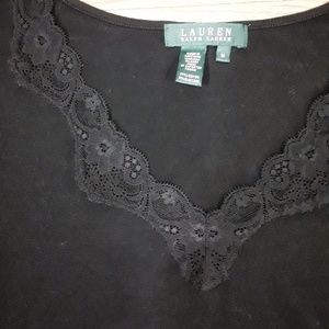 Lauren Ralph Lauren Tops - Ralph Lauren V Neck Lace Tank Top Cami Lauren Ralph Lauren Tops - Ralph Lauren V Neck Lace Tank Top Cami